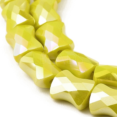 AB Color Plate Glass Beads Strands EGLA-P051-06A-B01-1