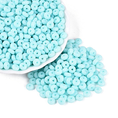 Opaque Colours Glass Seed Beads SEED-Q042-01A-D02-1