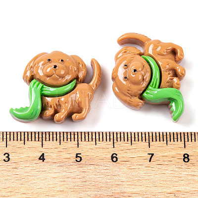 Christmas Decorations Theme Opaque Resin Decoden Cabochons RESI-Z026-01L-1