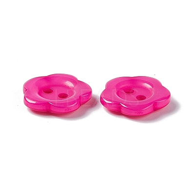 Resin Buttons RESI-D031-15mm-04-1