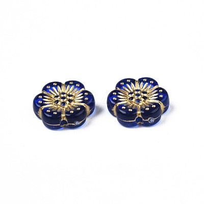 Plating Acrylic Beads X-PACR-N008-013-1
