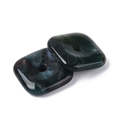 Natural Indian Agate Pendants G-Q602-02F-1