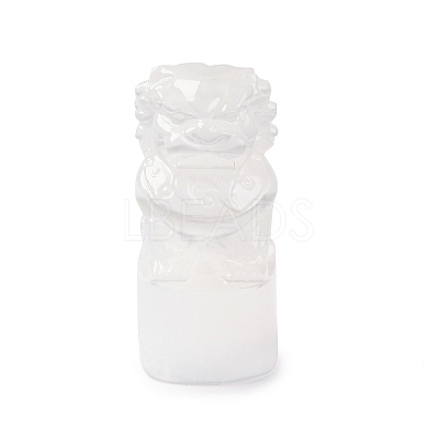 Natural Selenite Figurines DJEW-Q006-01L-1