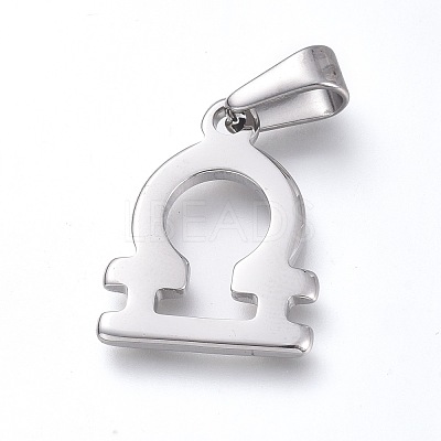 Non-Tarnish 304 Stainless Steel Pendants STAS-L210-06A-P-01-1