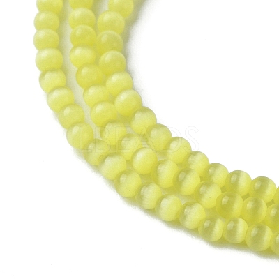 Cat Eye Beads Strands CE-Z001-01F-1