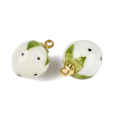 Handmade Porcelain Pendants PORC-N013-13A-01-1