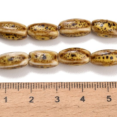 Vintage Handmade Porcelain Beads Strands PR-CBAB2F0-03A-1