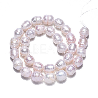 Natural Cultured Freshwater Pearl Beads Strands PEAR-N012-09B-1