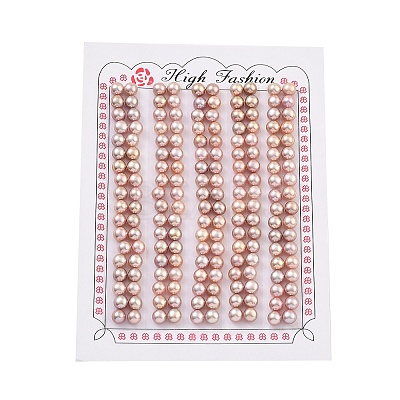 Grade 6A Natural Cultured Freshwater Pearl Beads PEAR-N018-6A-4550C-1