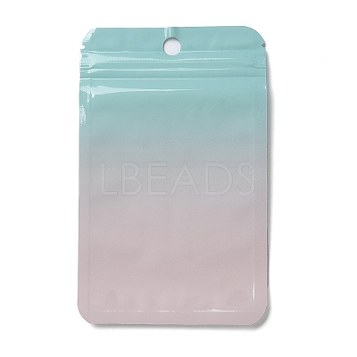 Rectangle Glitter Holographic PVC Resealable Packaging Bags ABAG-P011-01D-01-1