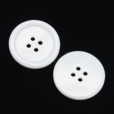 Resin Buttons RESI-D030-11mm-01-1