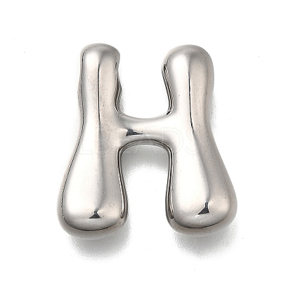 304 Stainless Steel Pendants STAS-S166-02P-08-1