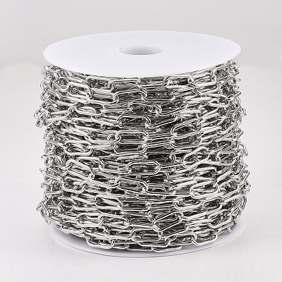 Unwelded Iron Paperclip Chains CH-S125-01B-P-1