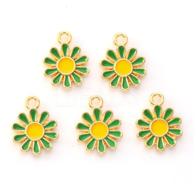 Alloy Enamel Charms ENAM-S121-049C-1
