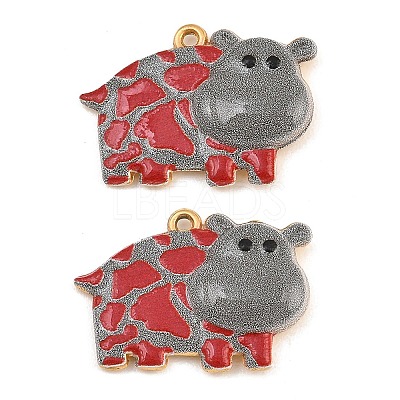 304 Stainless Steel Enamel Pendants SA-CBA275E-02G-1