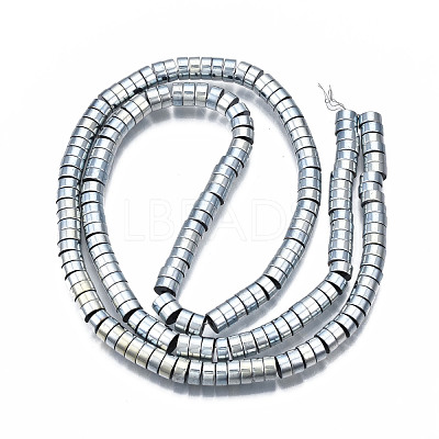 Electroplate Non-magnetic Synthetic Hematite Beads Strands G-T061-141B-1