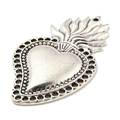Tibetan Style Alloy Pendants TIBE-L013-08AS-11-1
