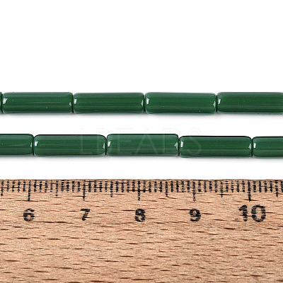 Opaque Solid Color Glass Beads Strands X-GLAA-N070-01A-C04-1