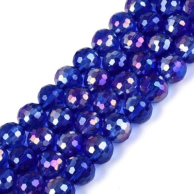 Transparent Glass Beads Strands GLAA-Q107-02A-15-1
