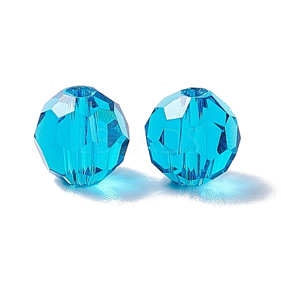 Imitation Austrian Crystal Beads SWAR-F021-8mm-243-1