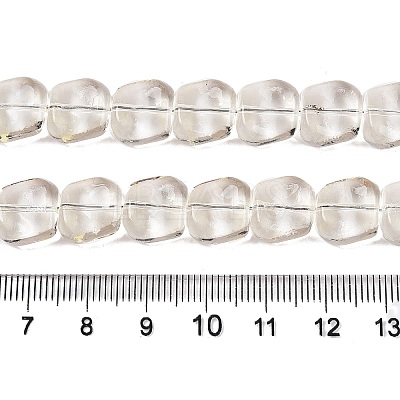 Electroplate Glass Beads Strands EGLA-N012-07C-1