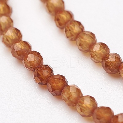 Natural Garnet Bead Strands G-P213-36-2mm-1