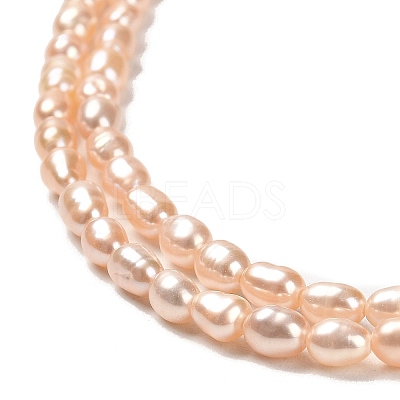 Natural Cultured Freshwater Pearl Beads Strands PEAR-E016-127-1