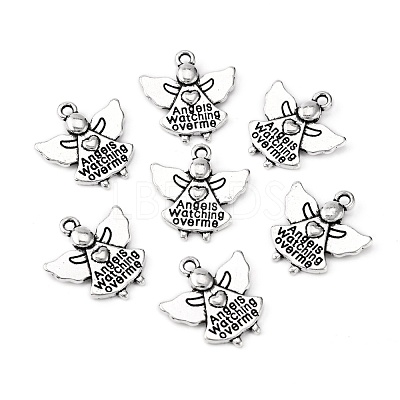 Tibetan Style Alloy Pendants TIBEP-4643-AS-LF-1