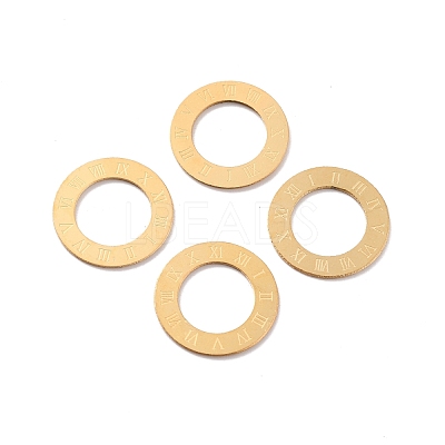 Ion Plating(IP) 304 Stainless Steel Linking Rings STAS-P306-02B-G-1