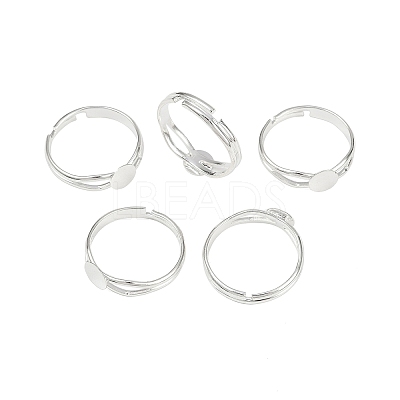 Brass Ring Components KK-C3044-6mm-S-NF-1