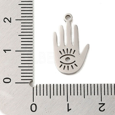Non-Tarnish 304 Stainless Steel Pendants STAS-S123-03P-08-1