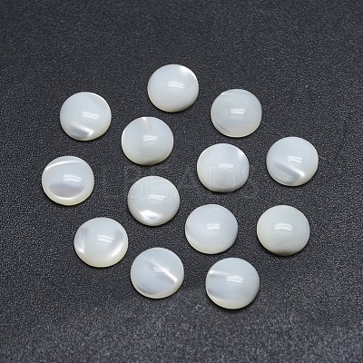 Shell Cabochons X-SSHEL-P015-61-8mm-1
