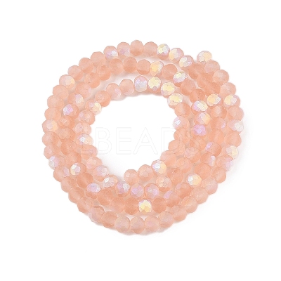Transparent Glass Beads Strands EGLA-A044-T3mm-MB21-1
