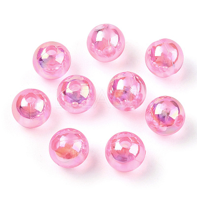 Transparent Acrylic Beads MACR-T046-01E-11-1