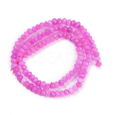Natural White Jade Beads Strands X-G-Z069-01F-1