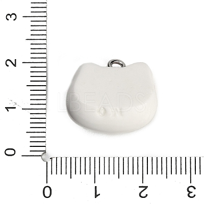 Printed Opaque Resin Pendants RE-CBA08CD-02D-1