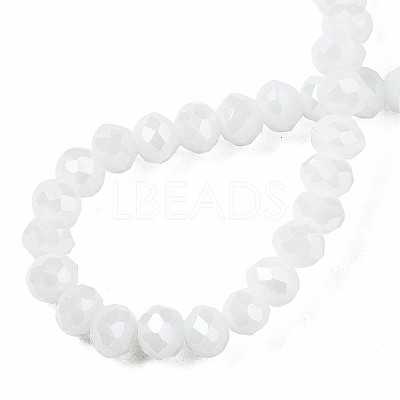 Electroplate Glass Beads Strands EGLA-A034-P3mm-A02-1
