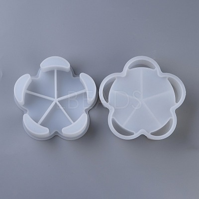 DIY 5 Compartments Storage Box Silicone Molds DIY-P010-21-1