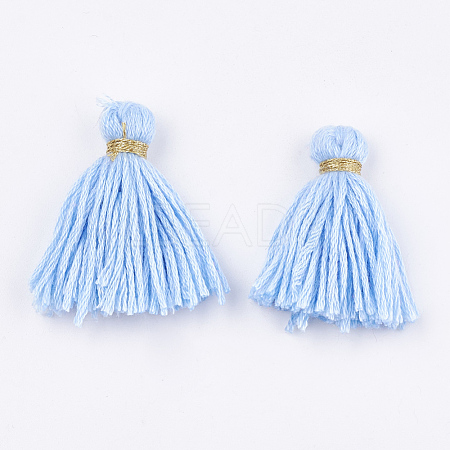 Polycotton(Polyester Cotton) Tassel Pendant Decorations FIND-S279-06-1
