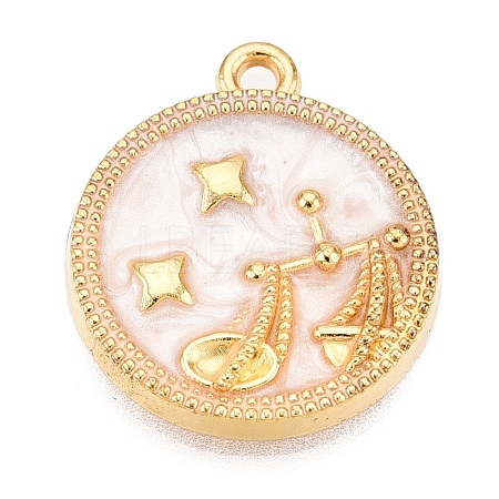 Alloy Enamel Pendants X1-ENAM-T021-03J-1