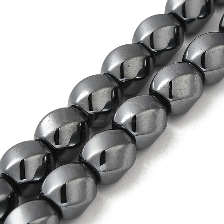 Non-Magnetic Synthetic Hematite Beads Strands G-P518-05A-1