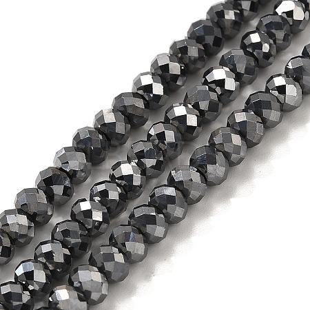 Terahertz Stone Beads Strands G-L613-D02-02-1