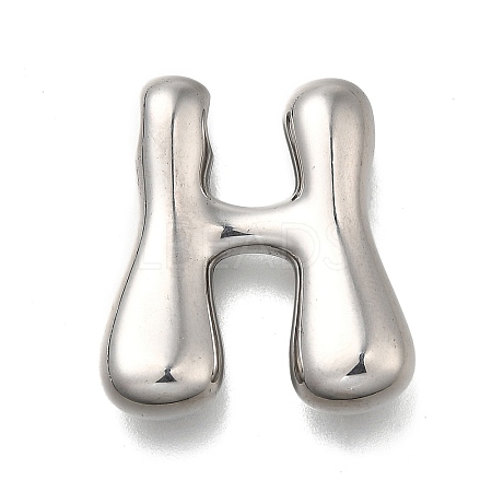 304 Stainless Steel Pendants STAS-S166-02P-08-1