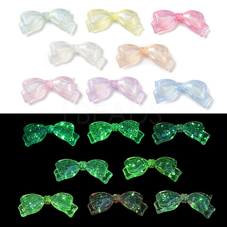 Luminous Transparent Acrylic Beads LACR-U001-01A-1