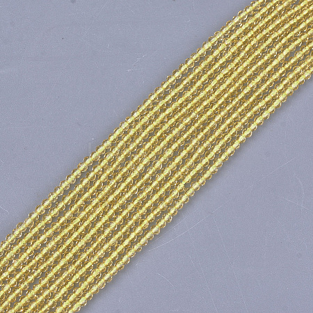 Synthetic Quartz Crystal Beads Strands G-T119-05E-1