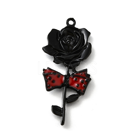 Alloy Enamel Gothic Style Pendants PALLOY-R157-06EB-02A-1