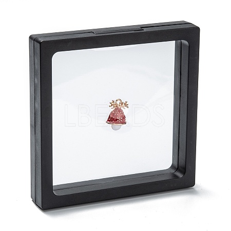 Square Transparent PE Thin Film Suspension Jewelry Display Stands LS-CON-D009-02B-02-1
