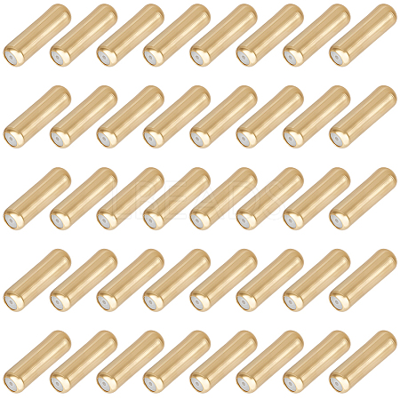 100Pcs Brass Stick Pin End Caps FIND-SC0021-13G-1