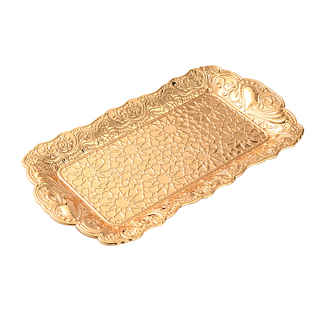 Rectangle Brass Jewelry Plate AJEW-WH0326-30G-1