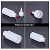 Plastic Glue Bottles Makings DIY-BC0002-32-6